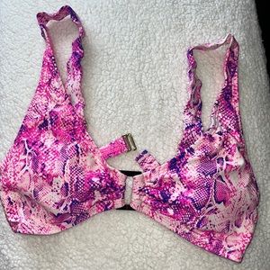 pink bikini top